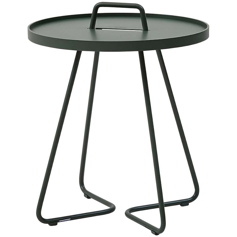 On The Move Side Table Small, Dark Green