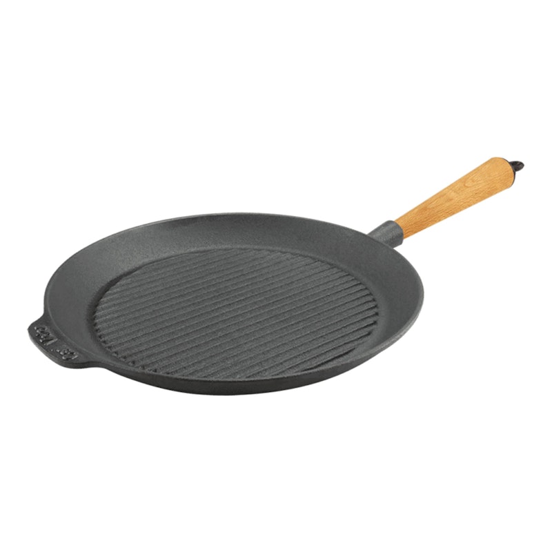 Grillpfanne 28 cm mit Griff Aus Buche