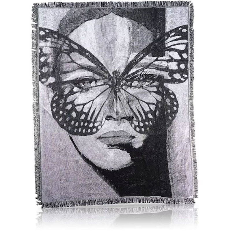 Secret Butterfly Decke, 130x160 cm