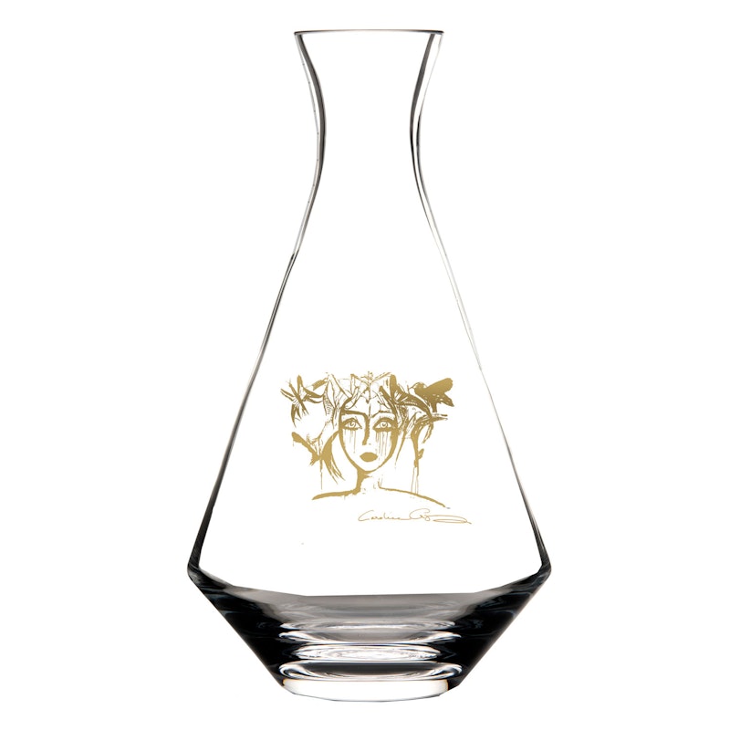 Slice Of Life Carafe, Gold