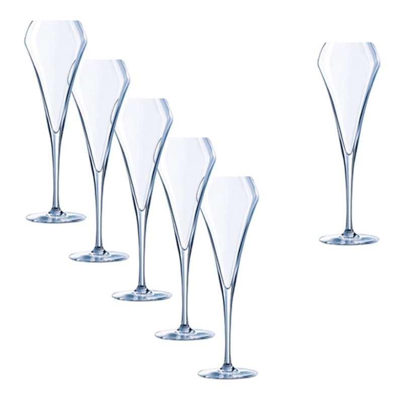 Open Up Champagnerglas 20 cl, 6-er Set