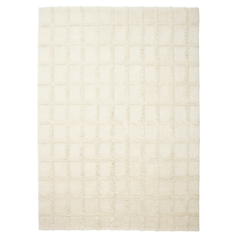 Badal Traceable Wool Rug Off-white, 200x300 cm
