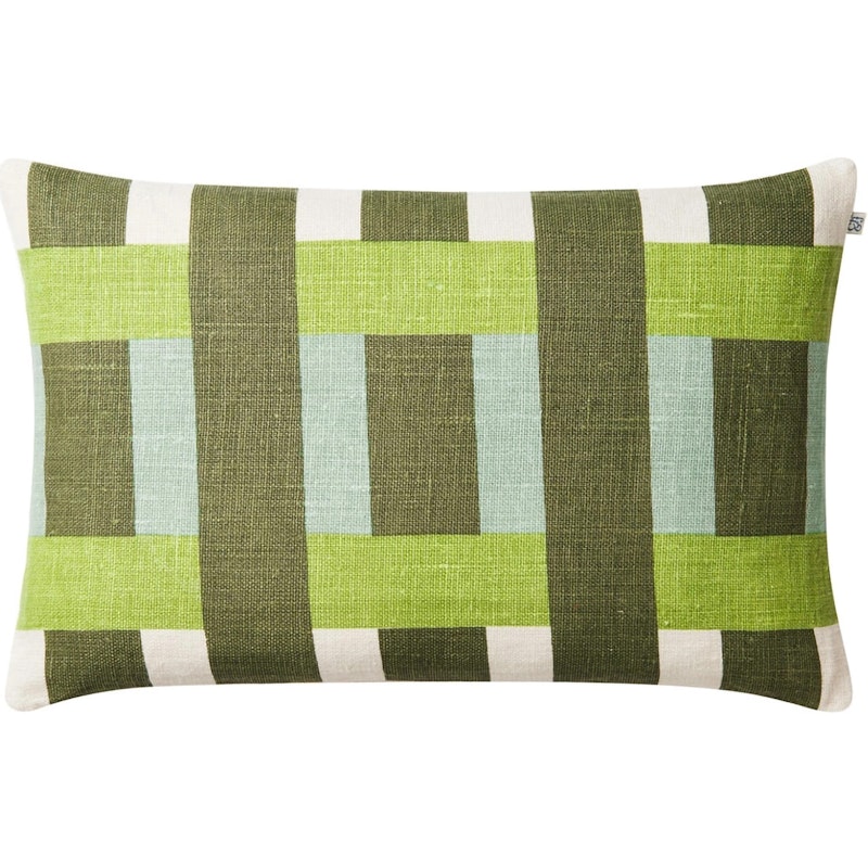 Benaras Cushion Cover 50x50 cm, Cactus Green / Aqua