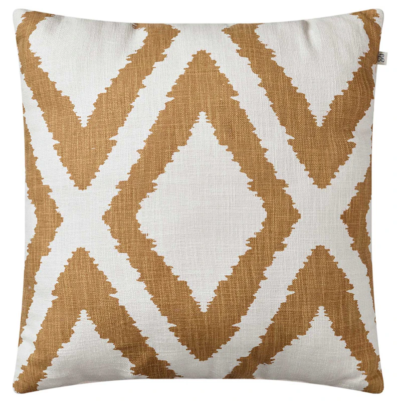 Diamond Cushion 50x50 cm, Beige / Off White