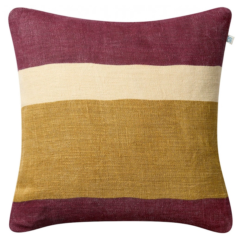 Manali Cushion Cover 50x50 cm, Ruby / Masala Yellow