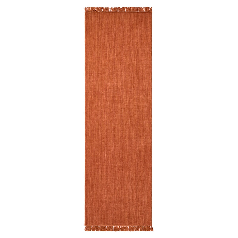 Nanda Teppich Rust Melange, 80x250 cm