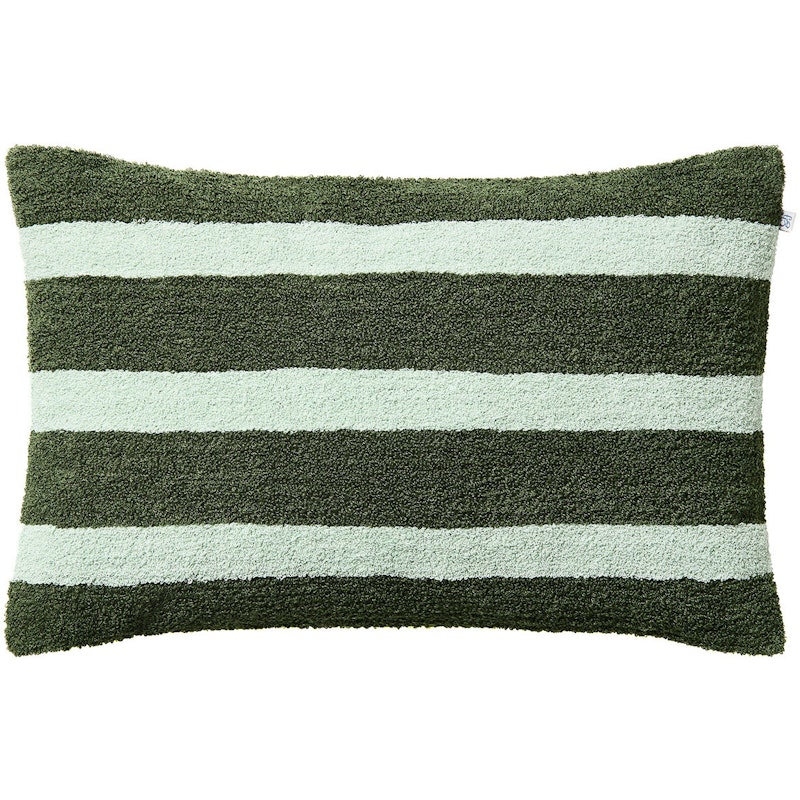 Stripe Kissenbezug 40x60 cm, Cactus Green / Aqua