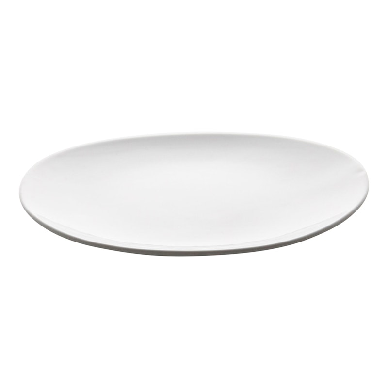 Shell Plate 27,5x28 cm, White