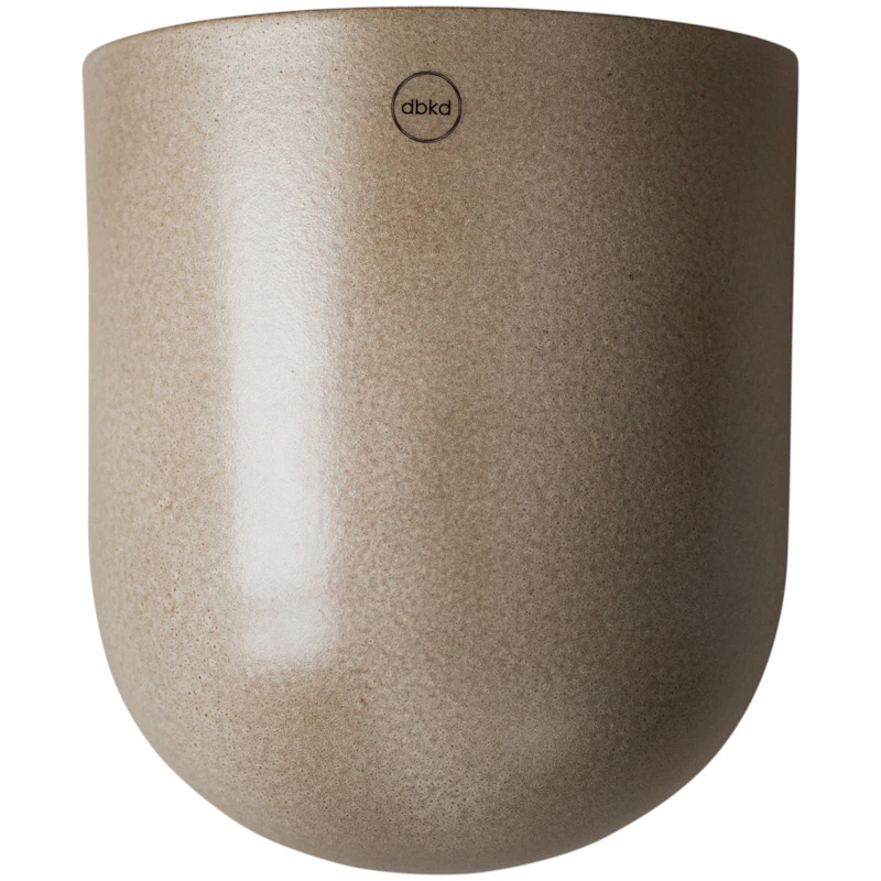Cut Wall Pot Extra Large, Beige