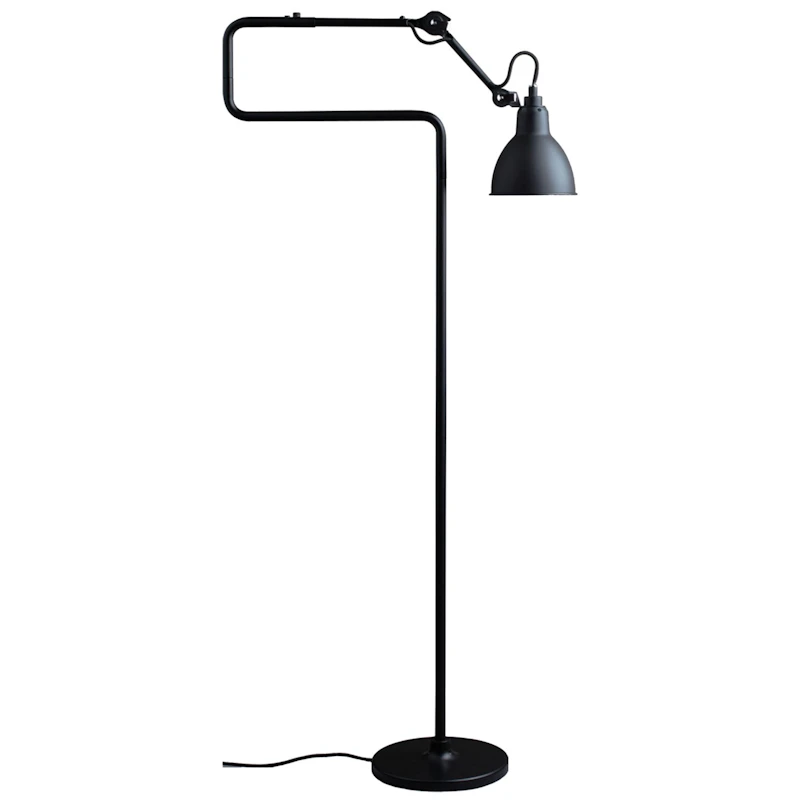 La Lampe Gras N°411 Floor Lamp, Black