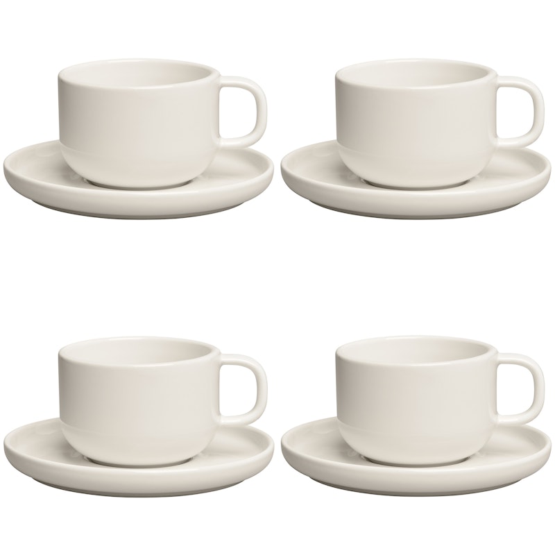 BON Teacup 4-pack, Ivory