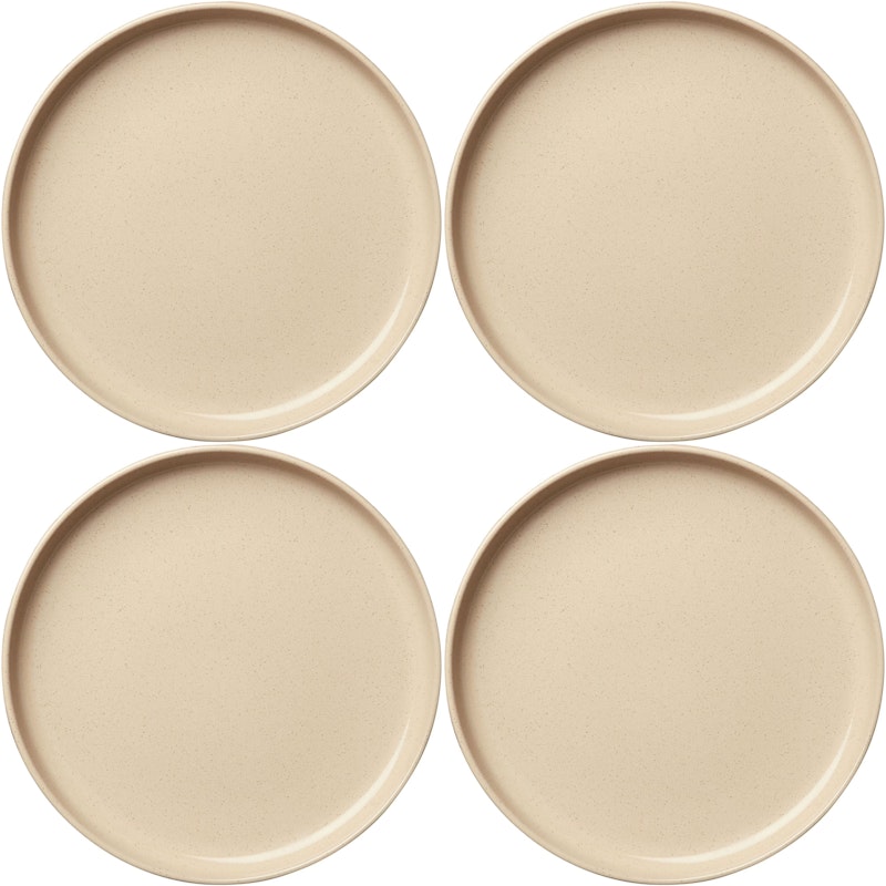 BON Teller 22 cm 4-er Set, Beige