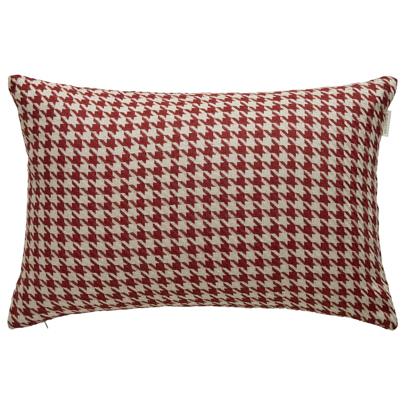 Carmen Cushion 40x60 cm, Red / Nature