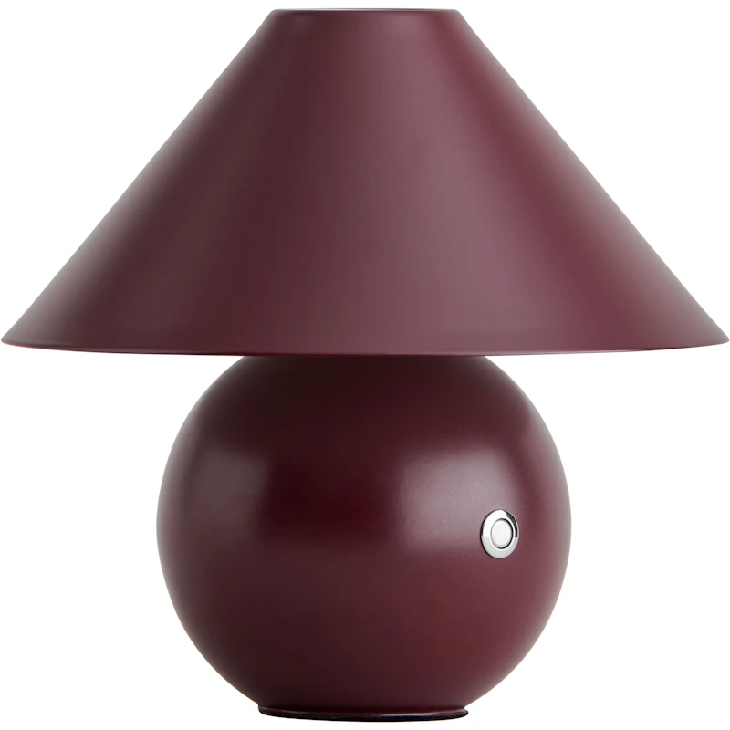 Cosmo Table Lamp Portable, Burgundy