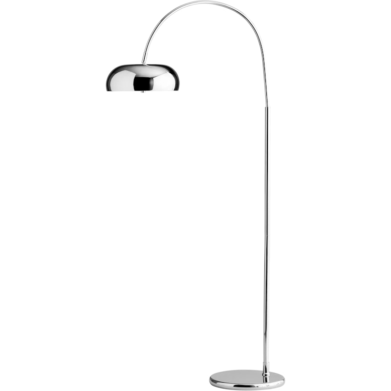 Deco Disco Floor Lamp, Chrome