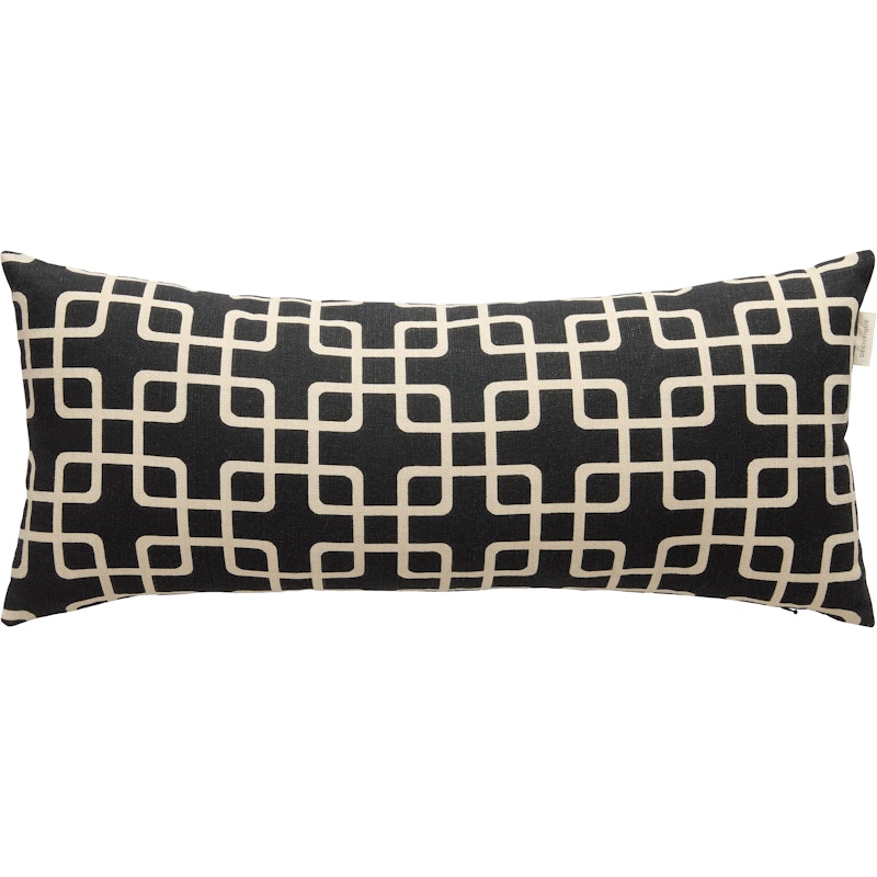 Elegance Cushion 30x70 cm, Black / White