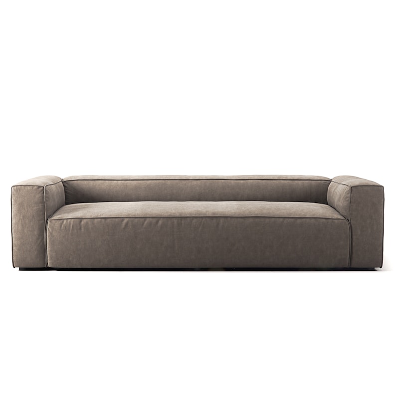 Grand Sofa 3-Sitzer, Mole Brown