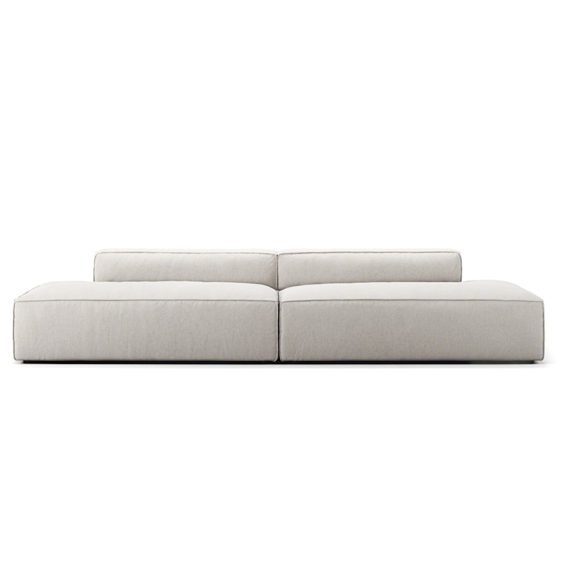Grand 4 Seater Sofa open ends, Moon White