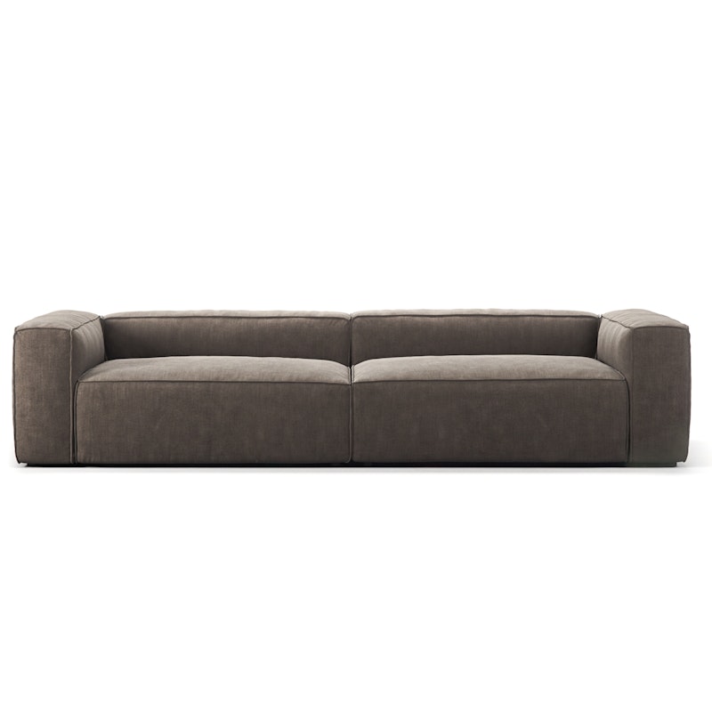 Grand 4-Sitzer-Sofa, Mole Brown