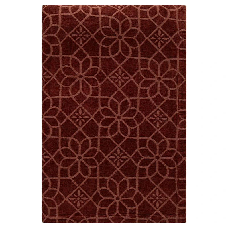 Juliette Bedspread 180x260 cm, Dark Red
