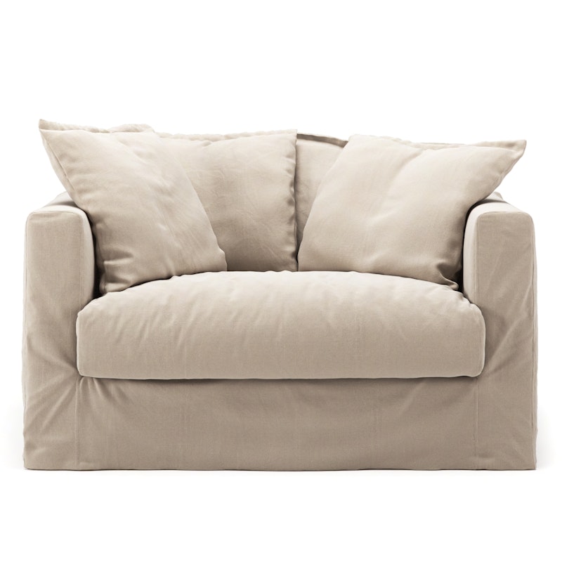 Le Grand Air Love Seat Cotton, Beige