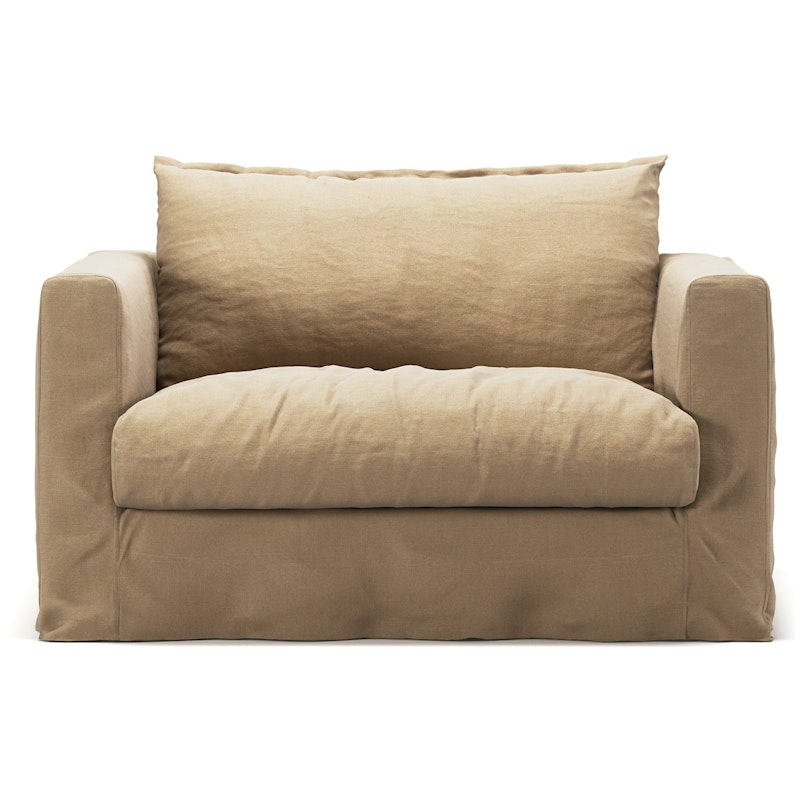 Le Grand Air Nou Love Seat Linen, Desert Sand