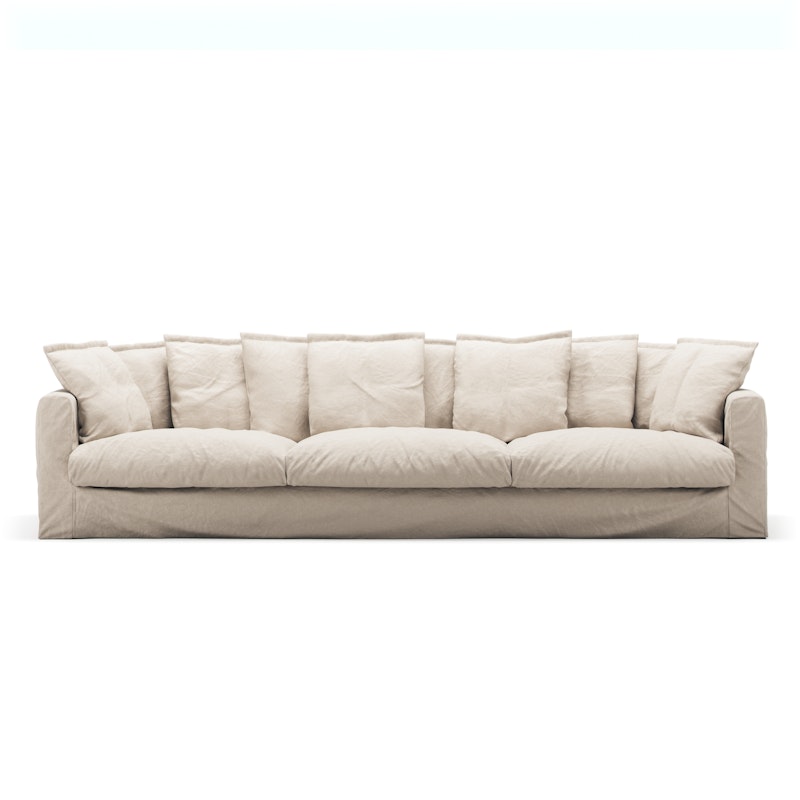 Bezug Für Le Grand Air 5-Sitzer-Sofa Baumwolle, Beige