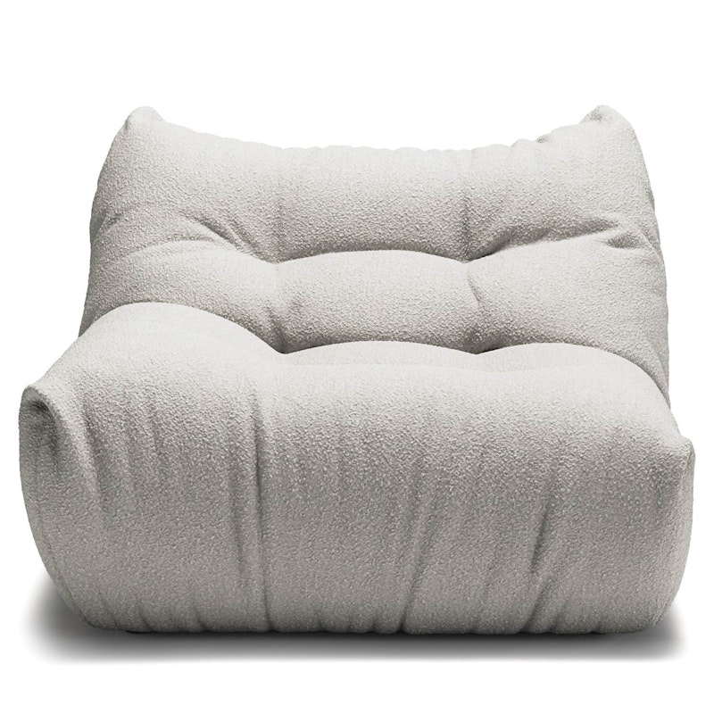 MONO Modular Sofa Left, Steam White