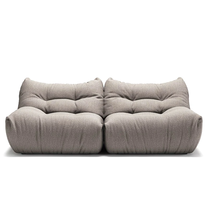 MONO 2-Seater Sofa, Clay Beige