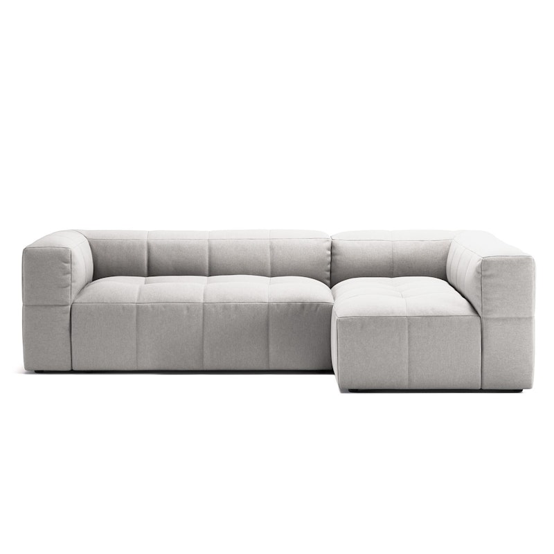 Mure 3-Seater Sofa With Divan Right, Moon White