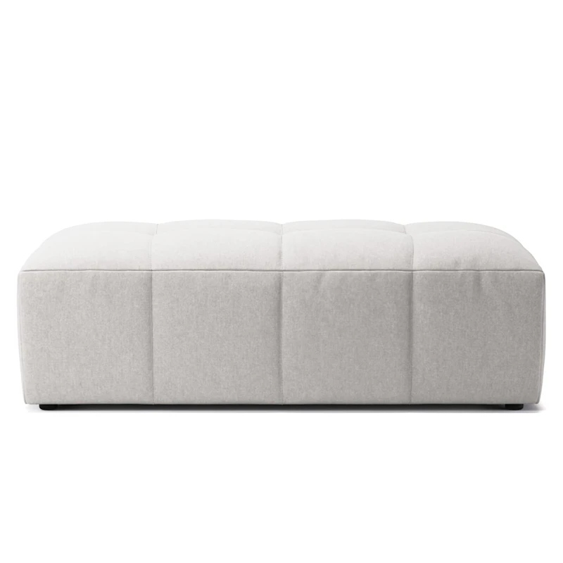 Mure Footstool, Moon White
