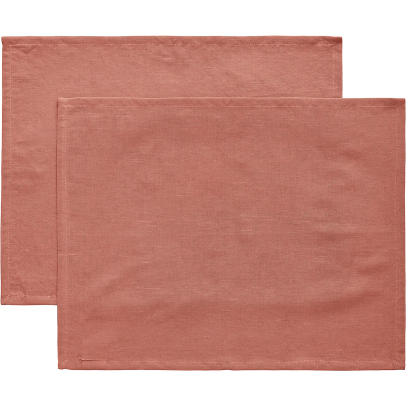 Sienna Placemat 35x45 cm 2-pack, Pink