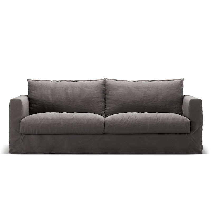 Upholstery For Le Grand Air Nou 3-seater Sofa Linen, Smokey Granite