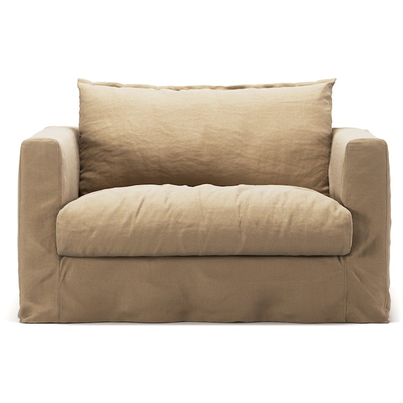Upholstery For Le Grand Air Nou Love Seat Linen, Desert Sand