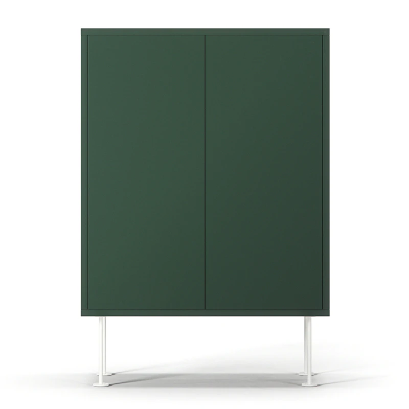 Vogue 64 Cabinet, Green / White