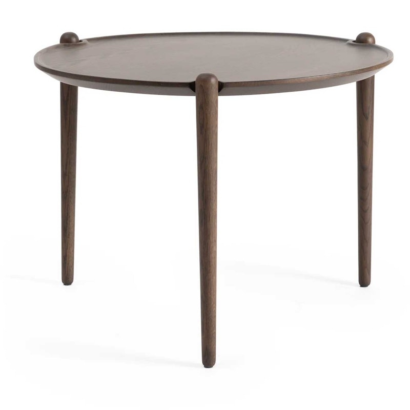 Aria Coffee Table Ø60 High, Dark Oak