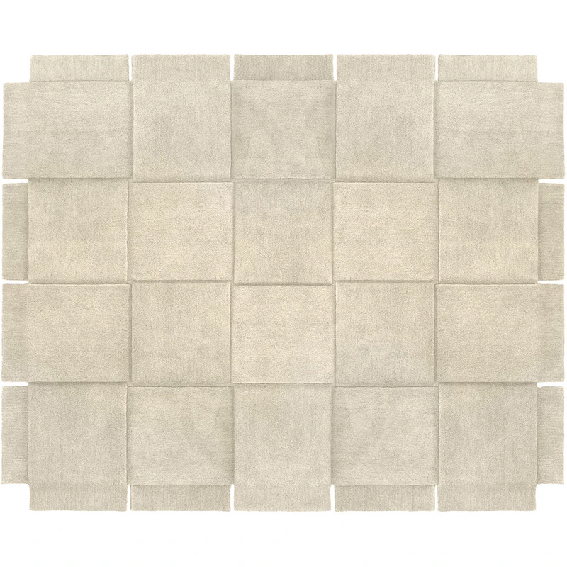 Basket Rug Beige, 245x300 cm