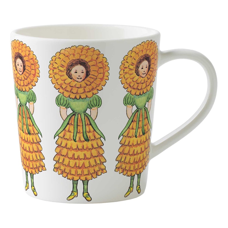 Elsa Beskow Tasse mit Henkel 40 cl, Ringelblume