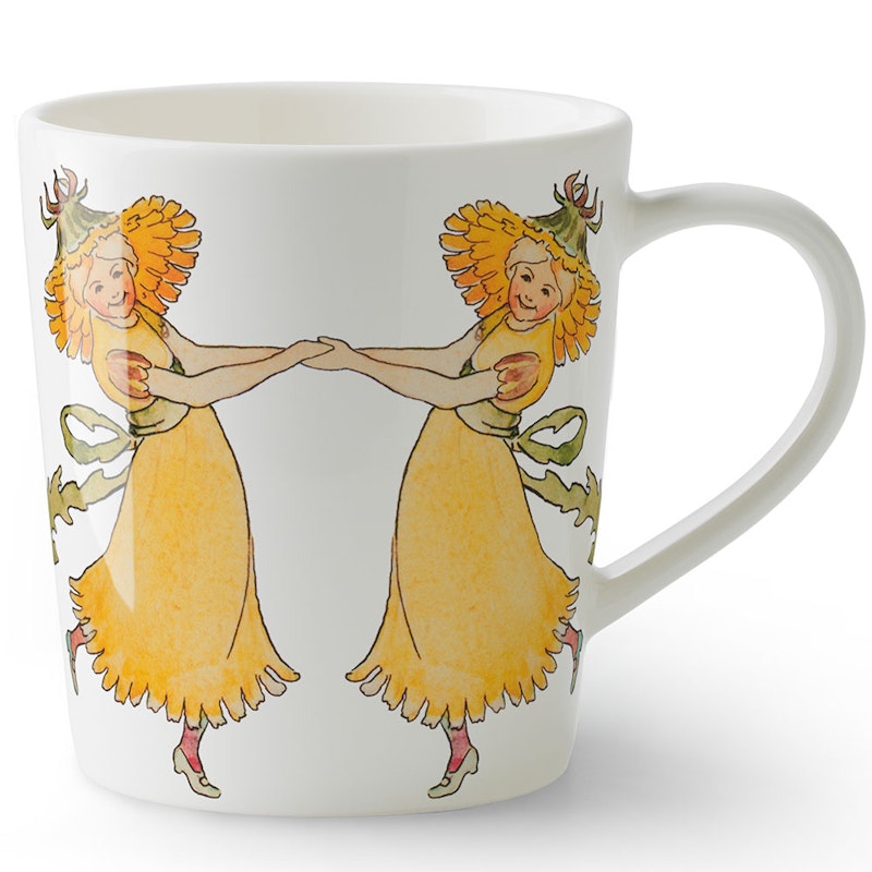 Elsa Beskow Tasse mit Henkel 40 cl, Löwenzahne