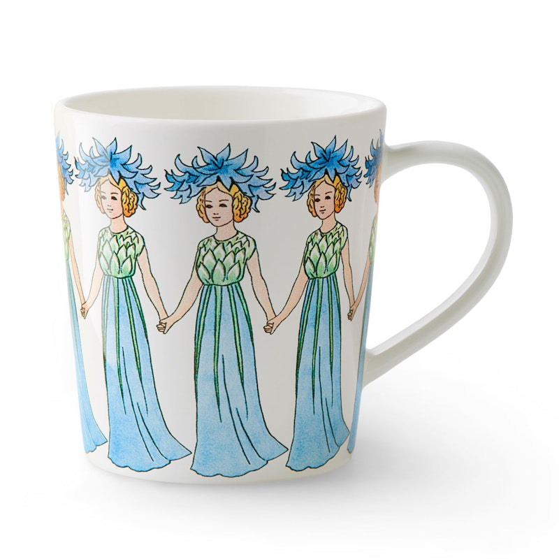 Elsa Beskow Tasse mit Henkel 40 cl, Kornblume