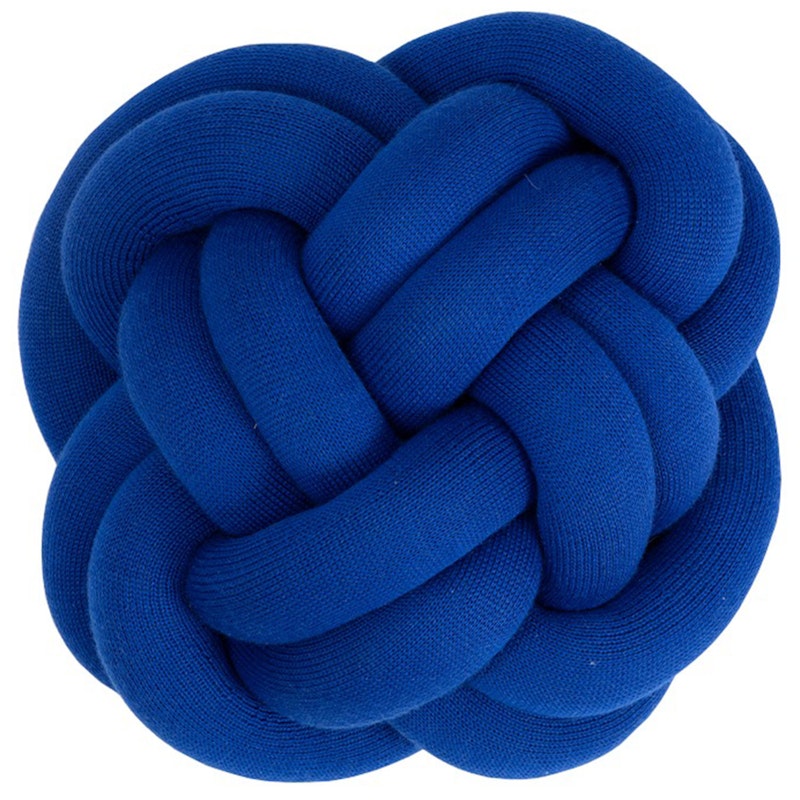 Knot Kissen, Klein Blue