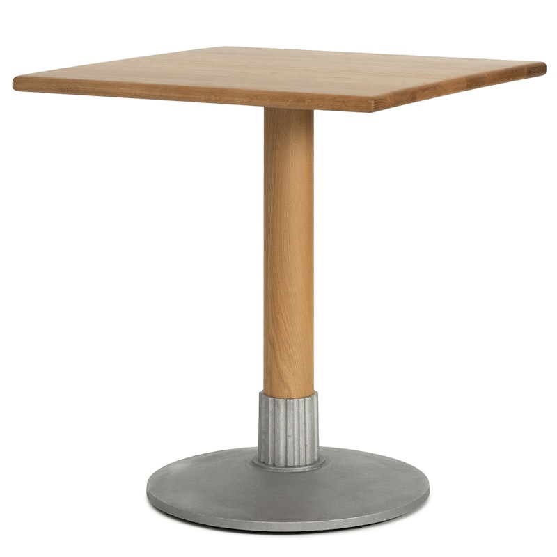 Tock Table 70x70 cm, Oak