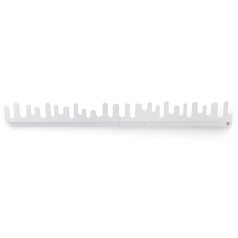 Wave Hanger 2 pcs, White