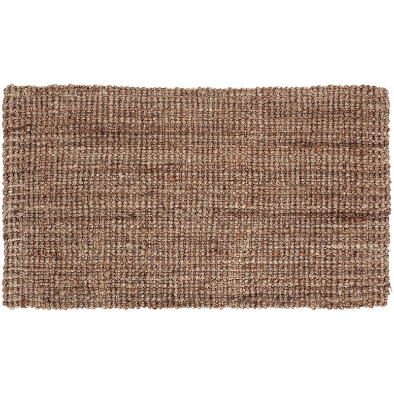 Jute Rug 70x120cm, Natural Grey