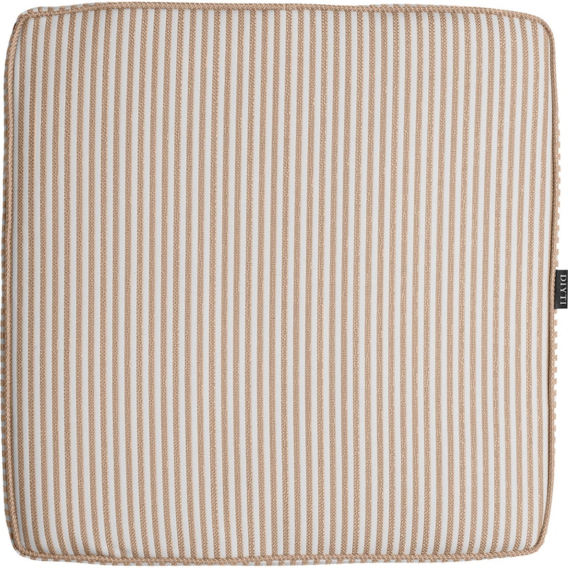 Narrow Stripe Kissen 45x45 cm, Beige