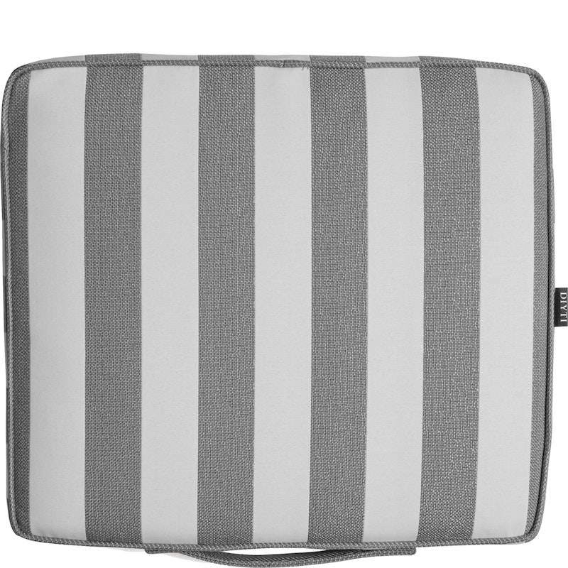 Wide Stripe Bootskissen 40x45 cm, Grau