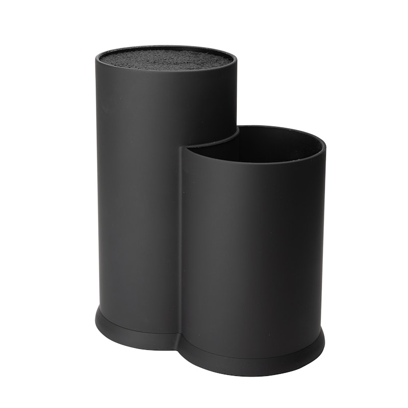 Wide Knife Blocks & Utensil Holder, Black