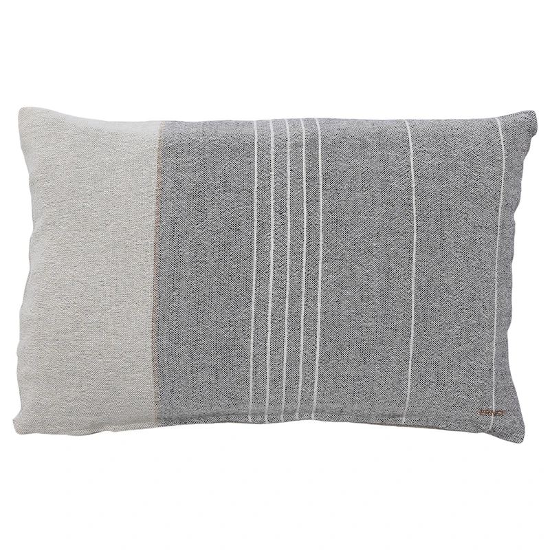 Cushion Cover 40x60 cm, Grey/Nature