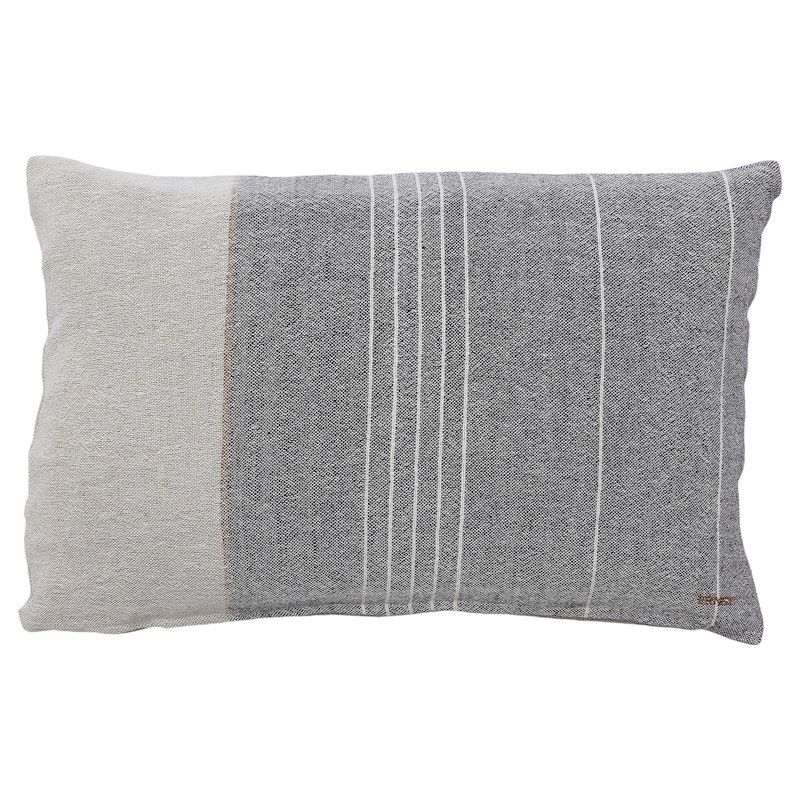Cushion Cover 40x60 cm, Grey/Nature