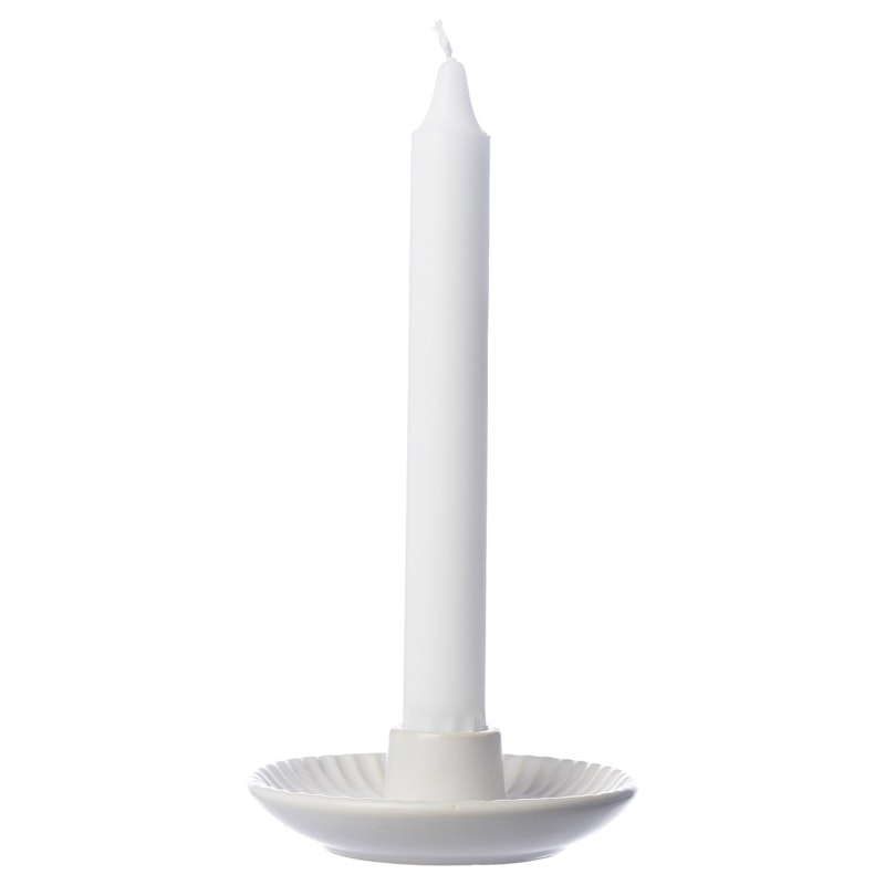 Candle Holder Ø10.5 cm, Off-white